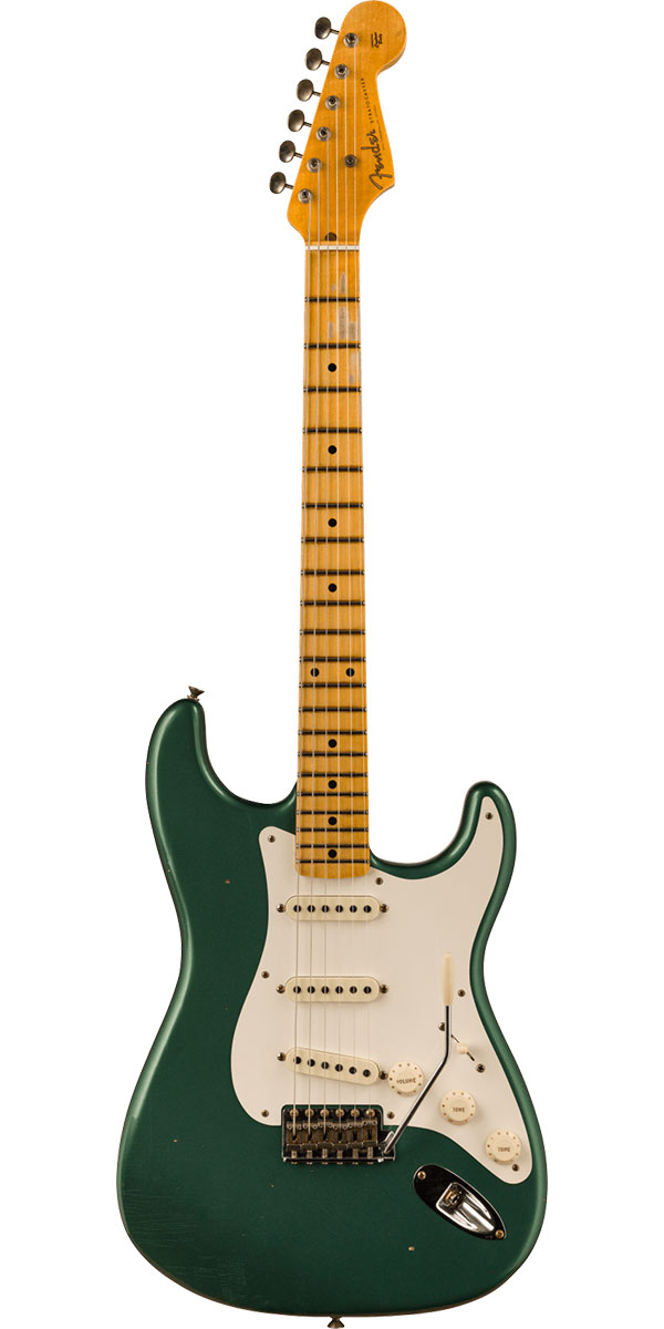 Squier by Fenderカスタムストラト/虎目ボディ＆ラージヘッド/美品 Squier by Fenderカスタムストラト/虎目ボディ＆ラージヘッド/美