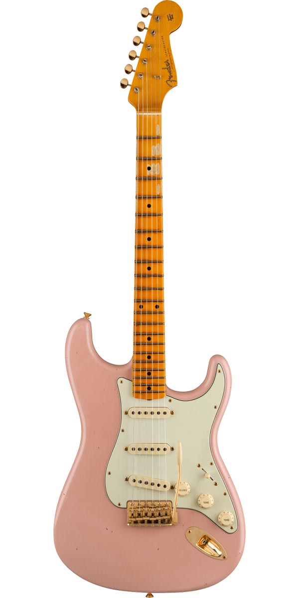 楽天市場】Fender Custom Shop 2024 Limited Edition 1954 Hardtail Stratocaster DLX  Closet Classic Super/Super Faded Aged Shell Pink : STARROW ONLINE STORE