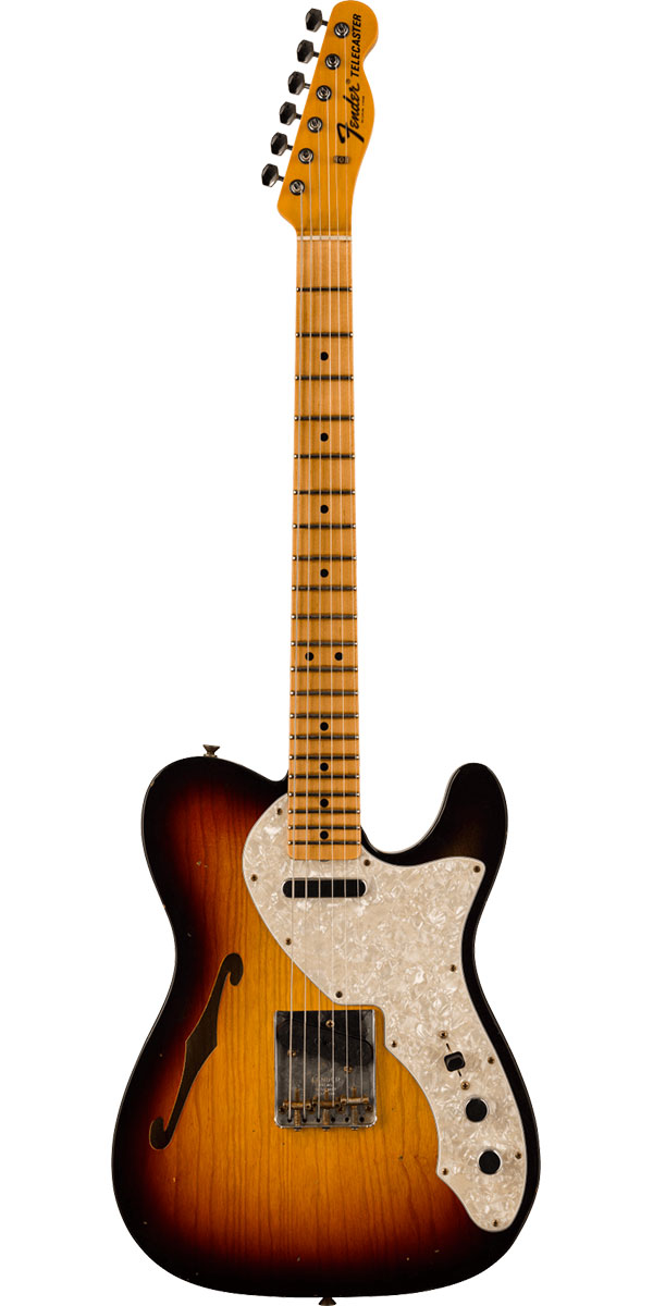 ギター Fender Custom shop 68 TELE THINLINE Fender Custom Shop '68 Tele Thinline Journeyman Relic - Aged