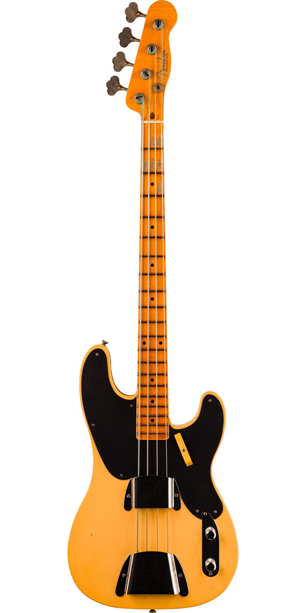 Fender Custom Shop 2023 Time Machine 1953 Precision Bass Journeyman Relic Aged Nocaster Blonde