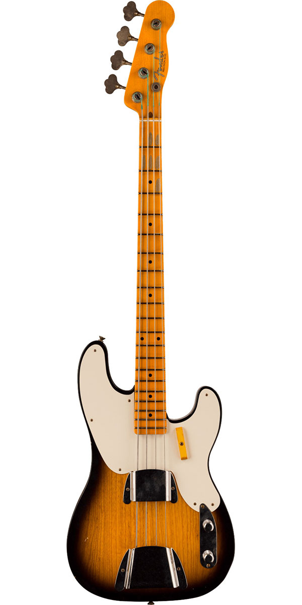 Fender Custom Shop 2023 Time Machine 1953 Precision Bass Journeyman Relic Aged 2-Color Sunburst|STARROW ONLINE STORE
