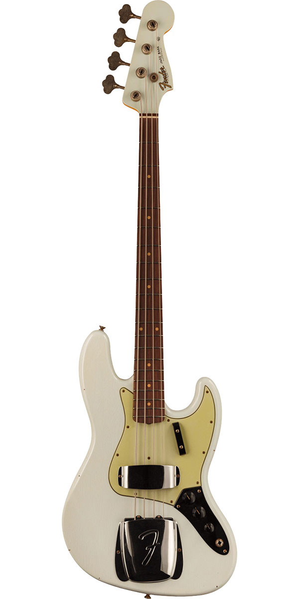 Fender Custom Shop 2023 Time Machine 1963 Jazz Bass Journeyman Relic Faded Aged Sonic Blue|STARROW ONLINE STORE