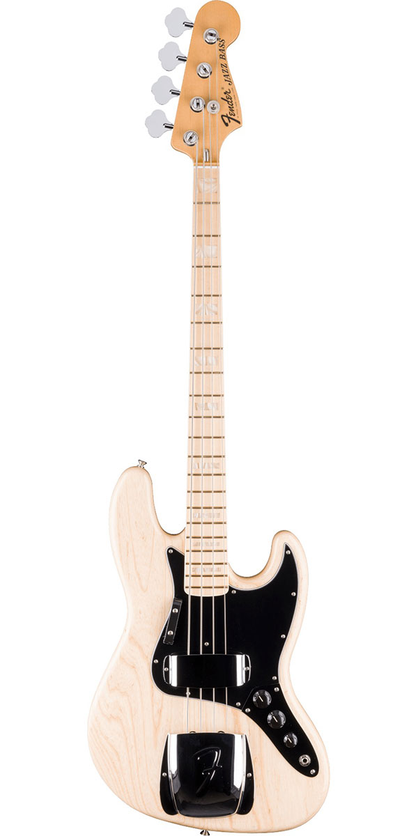 Fender Custom Shop 2025 Time Machine 1975 Jazz Bass NOS Faded Natural|STARROW ONLINE STORE