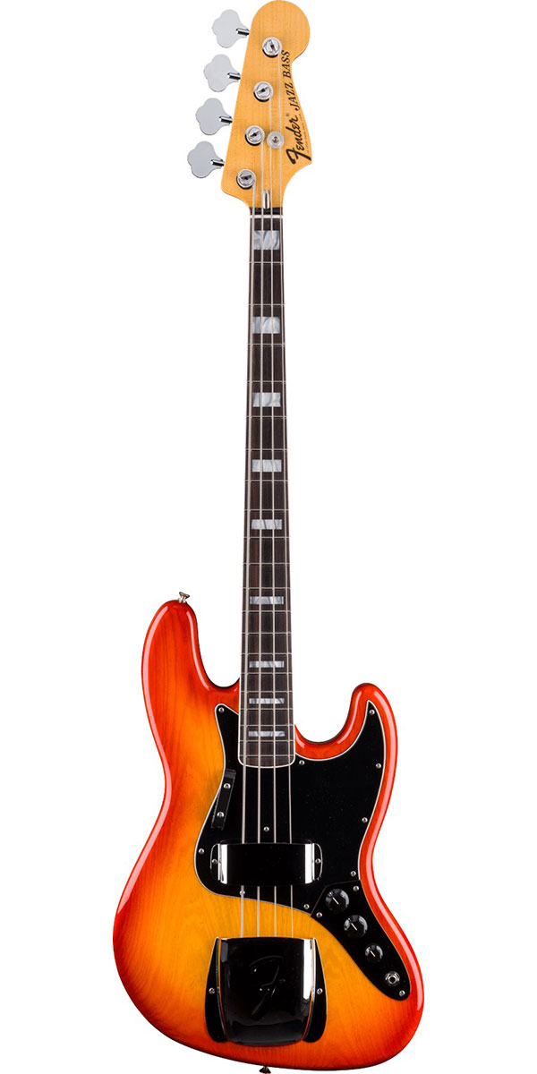 Fender Custom Shop 2025 Time Machine 1975 Jazz Bass NOS Faded Cherry Sunburst|STARROW ONLINE STORE