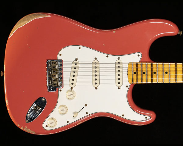 Fender Custom Shop 2022 Fall Event Limited Edition（LTD）1962 Stratocaster Maple Relic Aged Tahitian Coral