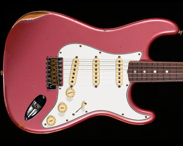 Fender Custom Shop 2022 Fall Event LTD（Limited Edition）Late 1964 Stratocaster Relic Burgundy Mist Metallic