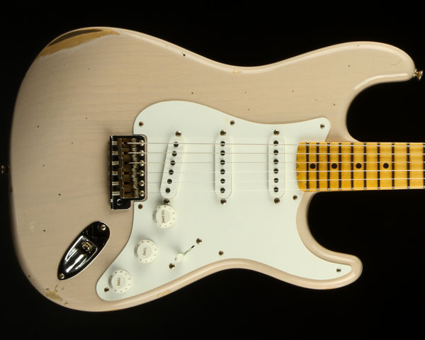Fender Custom Shop Limited Edition 1955 Stratocaster Relic Dirty White Blonde