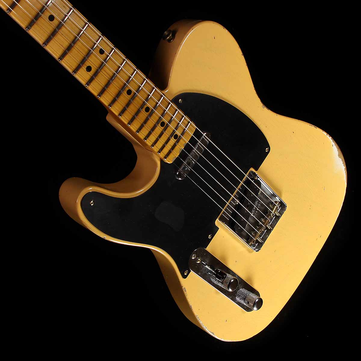 Fender Custom Shop 2022 Time Machine 1952 Telecaster Left-Handed Relic Aged Nocaster Blonde