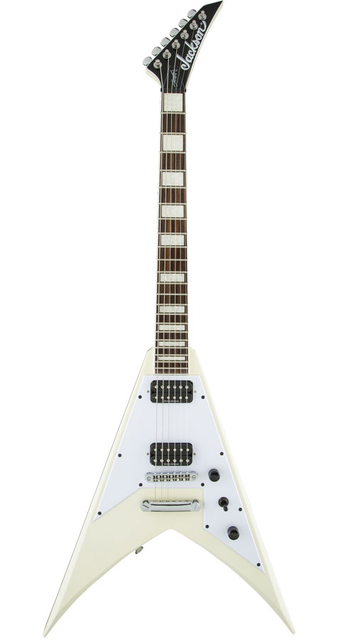 楽天市場】Jackson JS Series King V JS32 White with Black Bevels