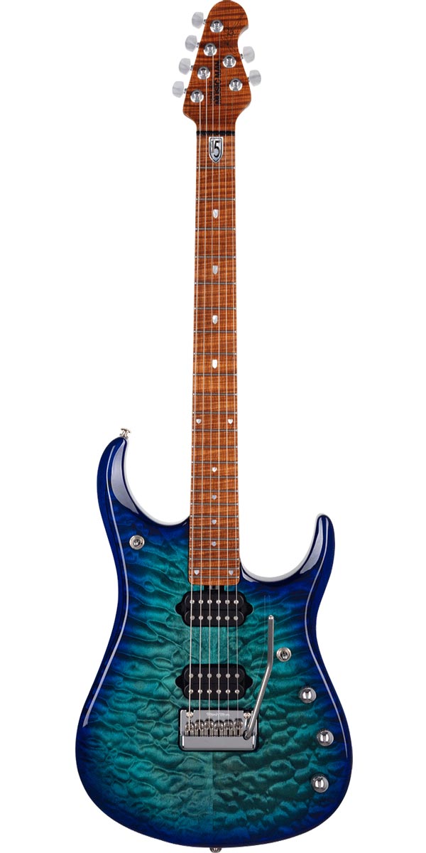 楽天市場】MUSICMAN（ミュージックマン）John Petrucci Collection JP15 7st Cerulean Paradise  Quilt : STARROW ONLINE STORE