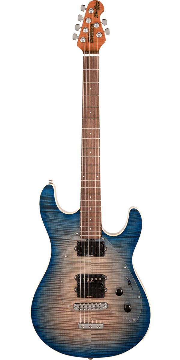 Musicman 笛竹マン Steve Morse Y2d Blue Burst Flame Inebe Com Ge