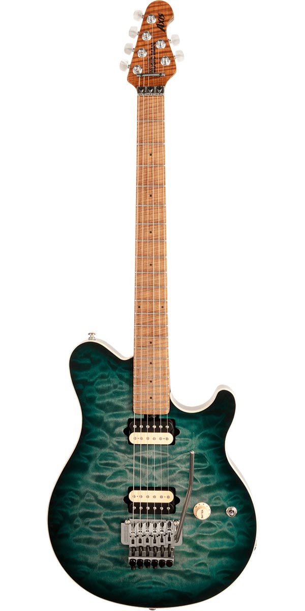 ギター MUSICMAN Axis ROASTED AMBER Quilt Ernie Ball Music Man Axis Super Sport Electric Guitar