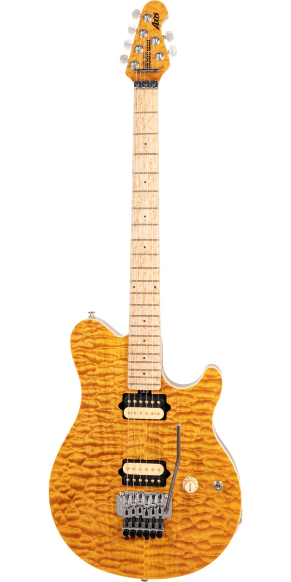 ギター MUSICMAN Axis ROASTED AMBER Quilt Ernie Ball Music Man Axis Roasted Amber Quilt