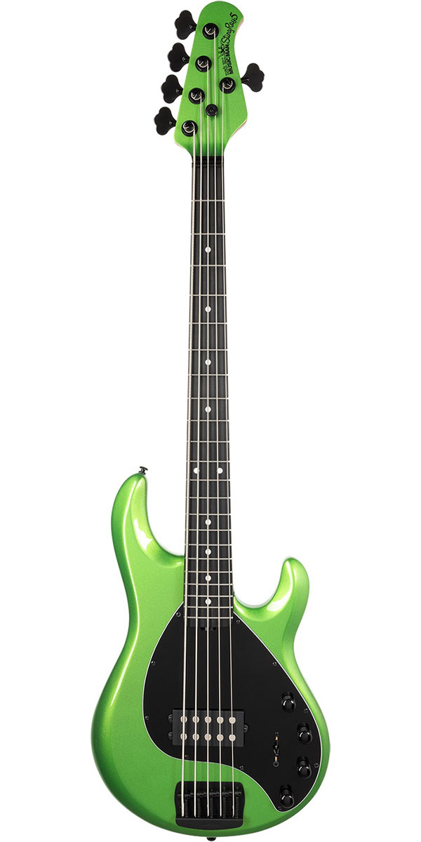MUSICMAN（ミュージックマン）StingRay 5 Special Kiwi Green（Ebony Fingerboard）｜STARROW ONLINE STORE