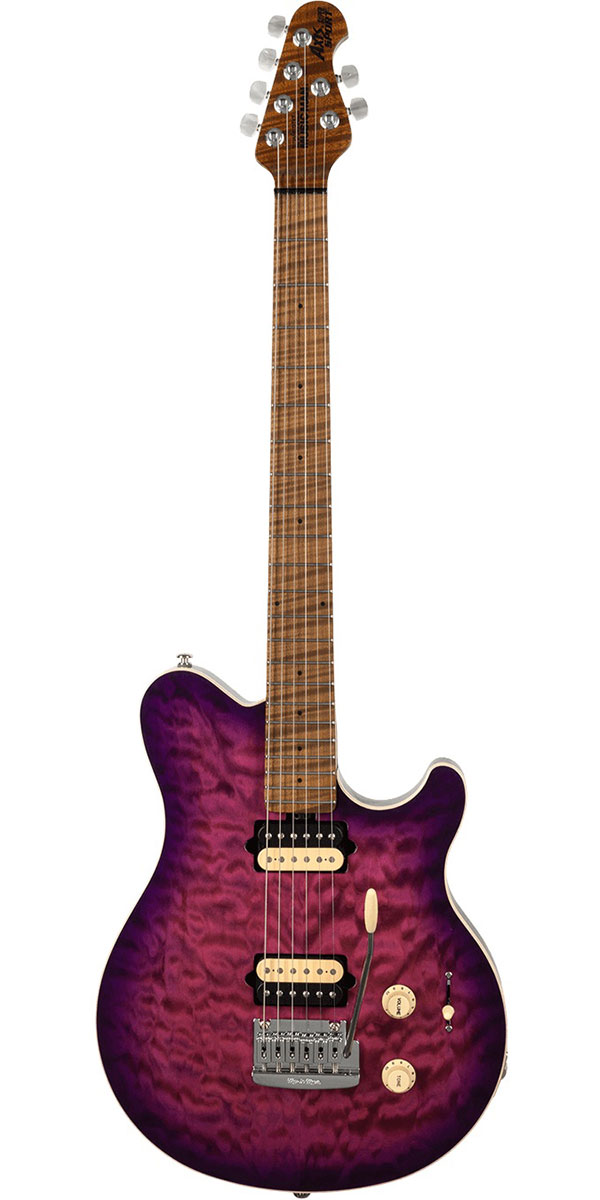MUSICMAN（ミュージックマン）Axis Super Sport Ollalieberry - Quilt