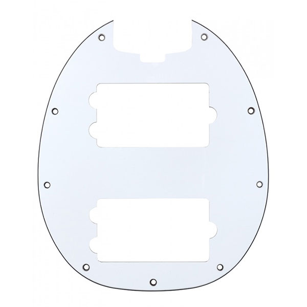 MUSICMAN(ミュージックマン)純正パーツ Pickguard for StingRay Special HH 4-String Bass White(SKU:SRspec4_HH_PG)|STARROW ONLINE STORE