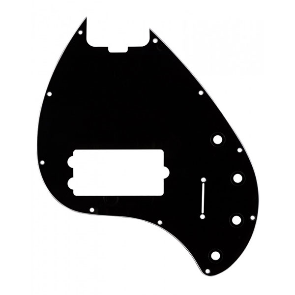 MUSICMAN(ミュージックマン)純正パーツ Pickguard for StingRay Special H 5-String Bass Black(SKU:SRspec5_H_PG)