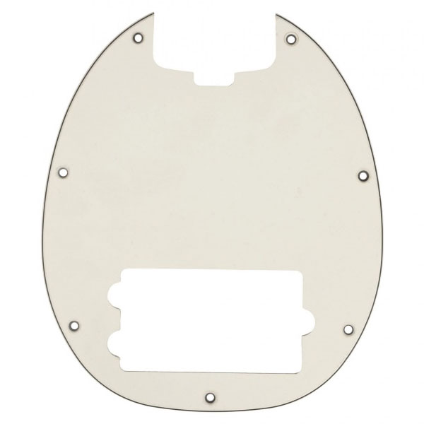 MUSICMAN（ミュージックマン）純正パーツ Short Scale StingRay Pickguard Parchment（SKU：SSSRPG）｜STARROW ONLINE STORE