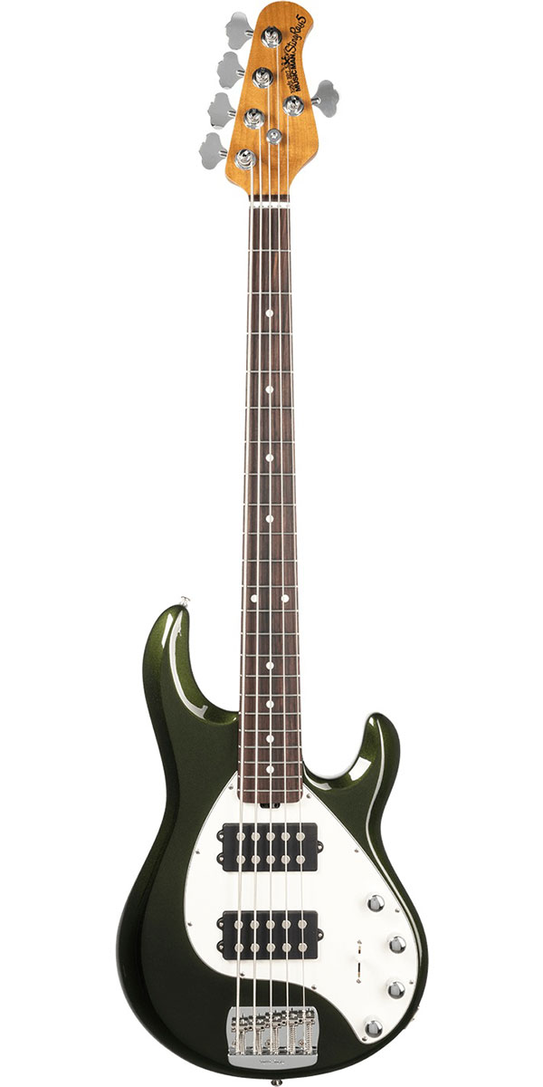 MUSICMAN（ミュージックマン）StingRay 5 Special HH Fallout Green（Rosewood Fingerboard）｜STARROW ONLINE STORE