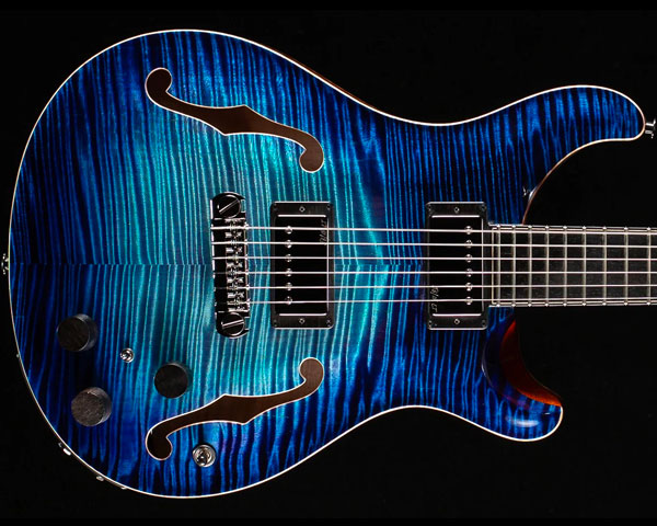 PRS（Paul Reed Smith）Private Stock Hollowbody II Piezo Birds of a Feather Aqua Violet Glow 2024｜STARROW ONLINE STORE 903,000円