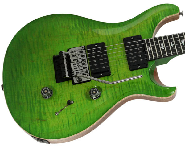 PRS（Paul Reed Smith）Custom 24 Floyd Wood Library 10 Top Stained Flame Maple Neck Eriza Verde 2023