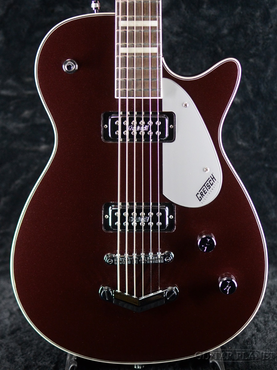 Electromatic G5260 レッド Baritone With Guitar ギター Gretsch Cherry Dark 新品 グレッチ エレクトロマチック ジェット Red レッド チェリー 赤 Electric Jet V Stoptail Metallic Guitar エレキギター バリトンギター ギタープラネットonline