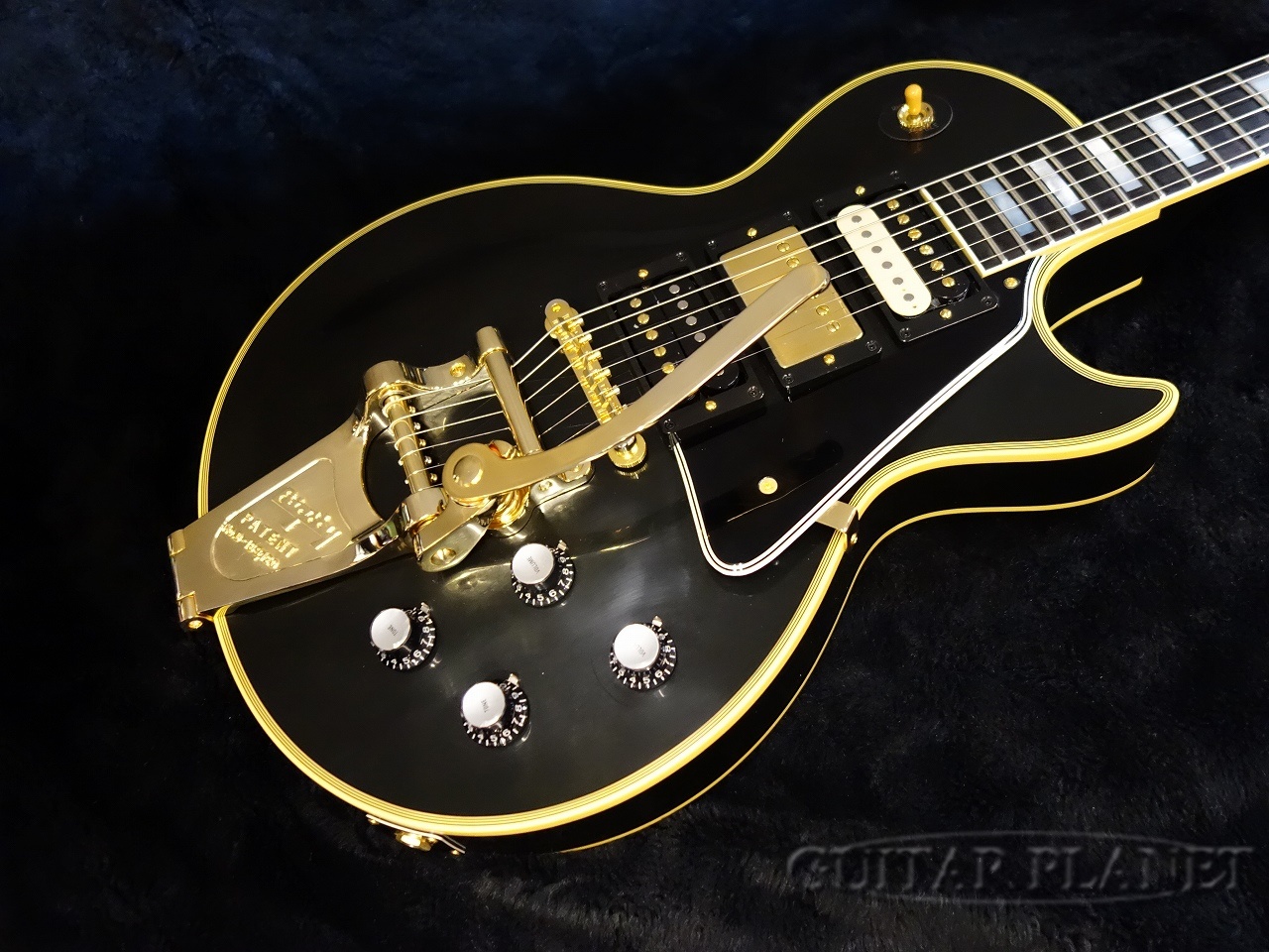 Gibson Custom Shop Japan Limited Run 1960 Les Paul Custom 3 Pickup Bigsby Vintage Gloss Ebony 0 1439 新品 ギブソン レスポールカスタム ジミーペイジ レッドツェッペリン エボニーブラック Black 黒 Electric Guitar エレキギター Rvcconst Com