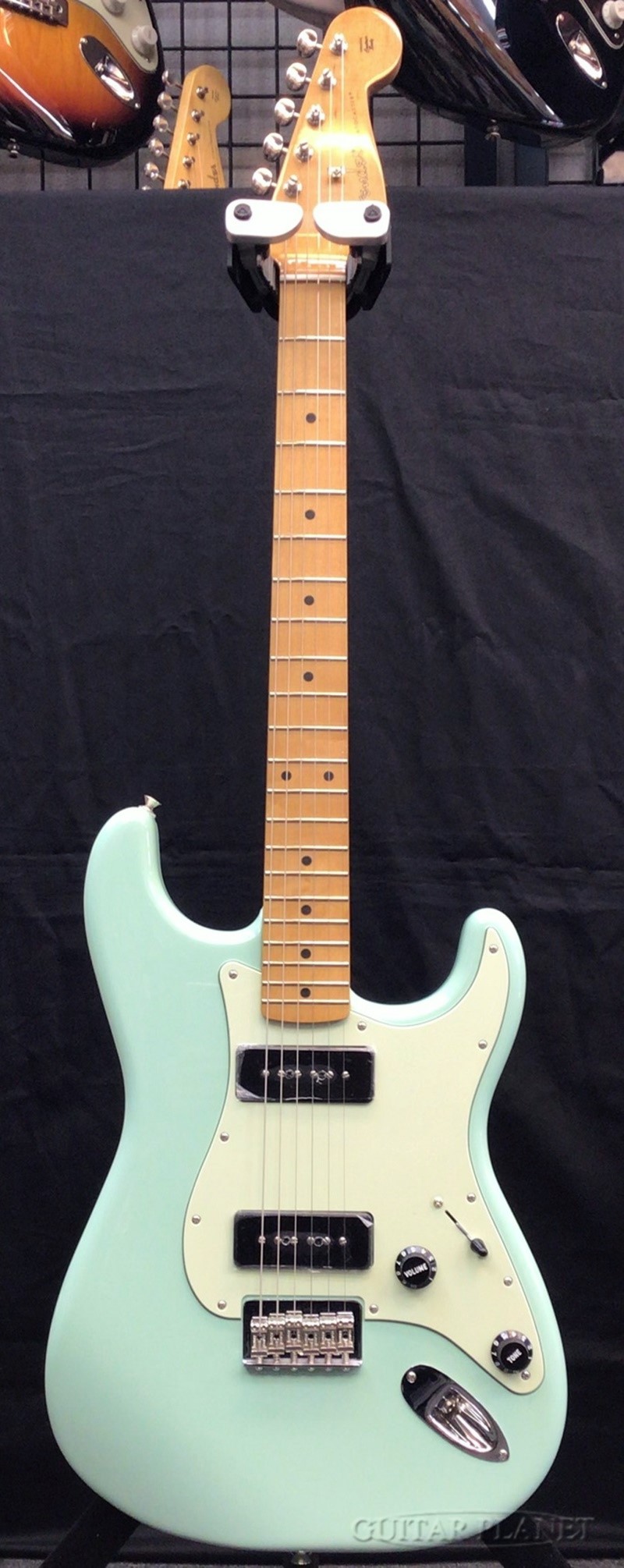 Fender Blue Noventa Mexico Stratocaster 3 46kg ギター Maple 新品 フェンダー ストラトキャスター ブルー 青 ギタープラネットonline Maple Mx Daphne