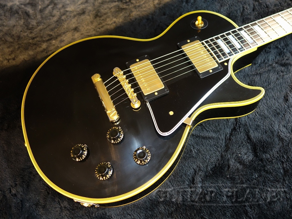 Gibson Custom Shop Historic Collection 1957 Les Paul Custom Reissue Ebony 2 Pickup Vos 7 1816 新品 ギブソン レスポールカスタム エボニーブラック Black 罪人 Electric Guitar エレキトルギター Silk Music Com