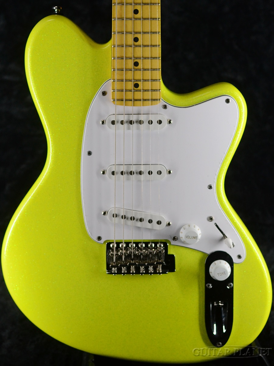 Ibanez Yy10 Sgs Slime Green Sparkle 新品 I 3 48kg アイバニーズ グリーン 緑 Stratocaster ストラトキャスター Yvette Young Talman タルマン Electric Guitar エレキギター Novix Com