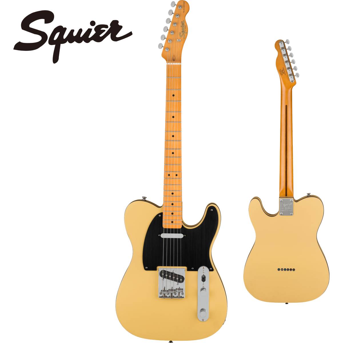 Squier 40th Anniversary Telecaster Vintage Vintage Edition  Guitar,エレキギター][ブロンド,白] -Satin Blonde- 新品 <br>[Fender,スクワイヤー,フェンダー][テレキャスター][Electric  ギター・ベース