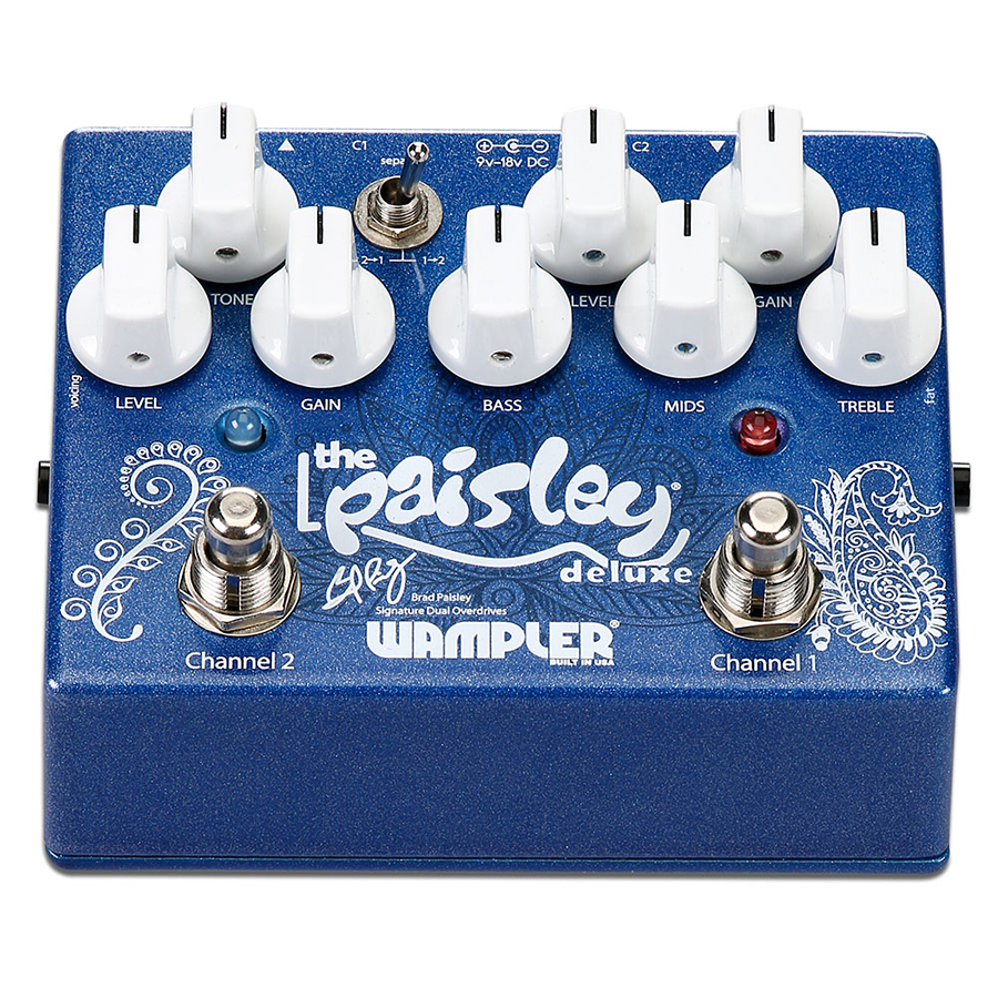 楽天市場 Wampler Pedals Brad Paisley Paisley Drive Deluxe 新品 ワンプラー ブラッドペイズリー デラックス オーバードライブ Effector エフェクター ギタープラネットonline