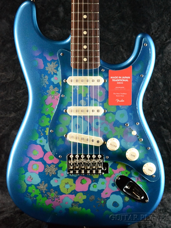 楽天市場 Fender Made In Japan Traditional 60s Stratocaster Blue Flower 新品 フェンダージャパン トラディショナル ブルーフラワー ストラトキャスター Electric Guitar エレキギター ギター プラネットonline