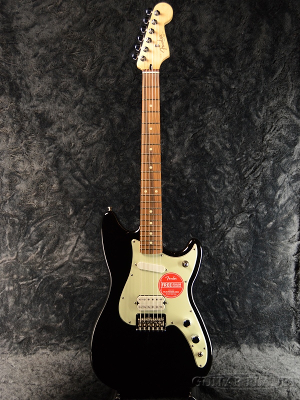 fender duo sonic hs black