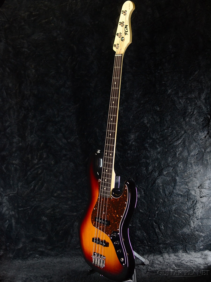 FUJIGEN(FGN) NJB10RAL -3TS- Bass,ジャズベース][Sunburst,サン