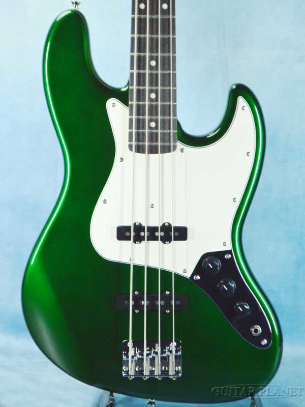 FgN(FUJIGEN) Neo Classic Series NJB10RAL -Candy Apple Green-  新品[フジゲン,富士弦][国産][Candyアップルグリーン,緑][Jazz Bass,ジャズベースタイプ][Electric  Bass,エレキベース] | 