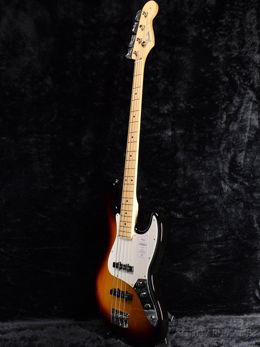 予約】 Fender Made In Japan Hybrid II Jazz Bass -3-Color Sunburst