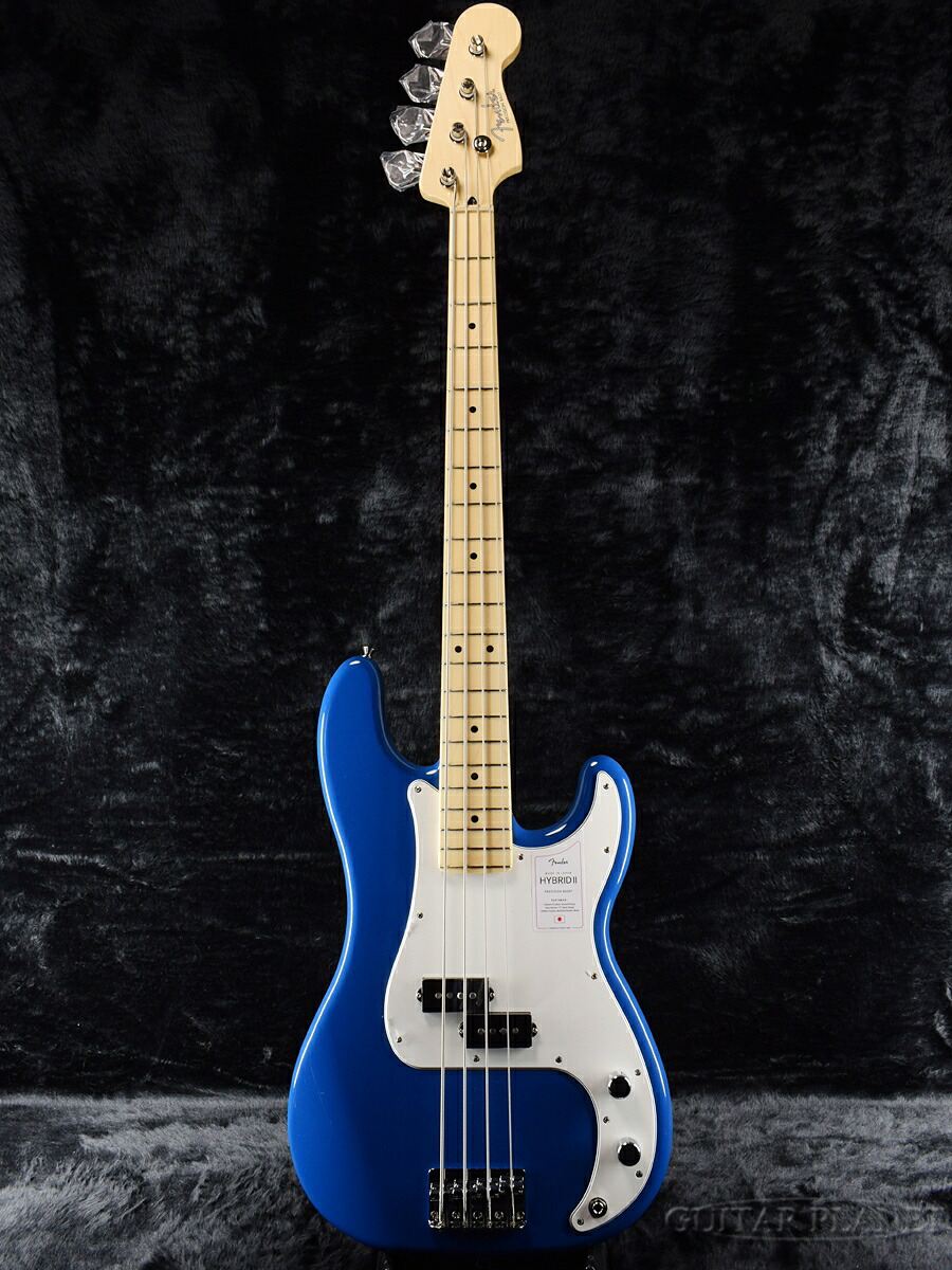 Fender Made In Japan Hybrid II Precision Bass -Forest Blue / Maple-[フェンダージャパン][ハイブリッド][プレシジョンベース][ブルー,青][Electric Bass,エレキベース]｜ギタープラネット