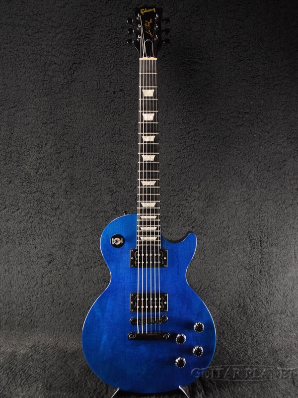 Paul Lite Trans 中古 1993年製 ギブソン スタジオ ライト トランスブルー 青 Lp レスポール Electric Les Studio ギタープラネット 中古楽器 Nik Huber Gibson 青 Lp Blue Guitar エレキギター Used エレキギター