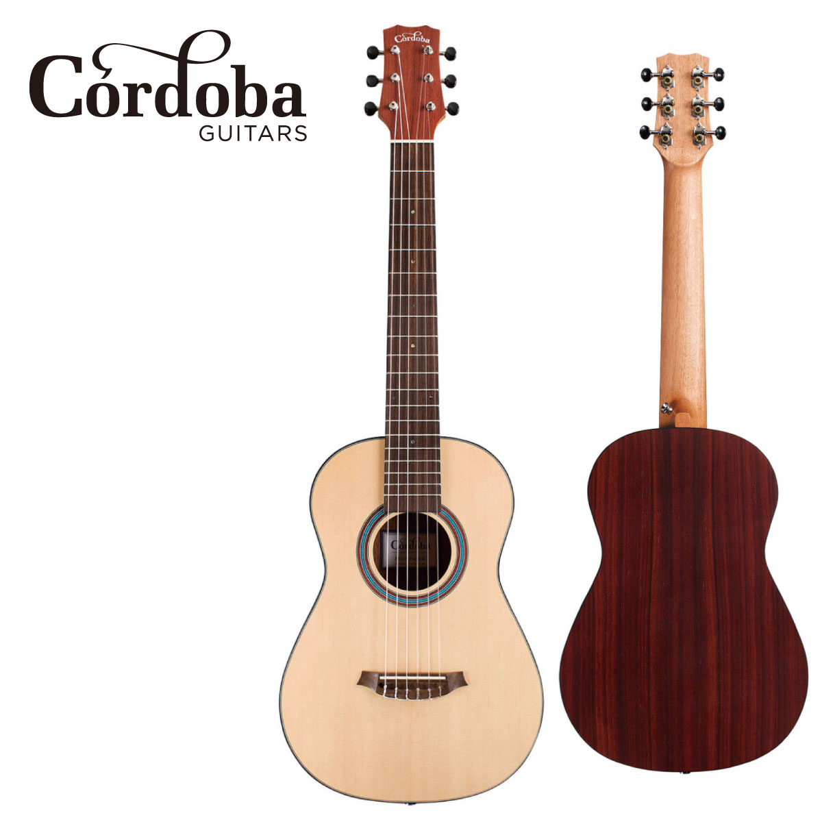 Cordoba MINI II Padauk トラベルクラシックギター【コルドバ】 www