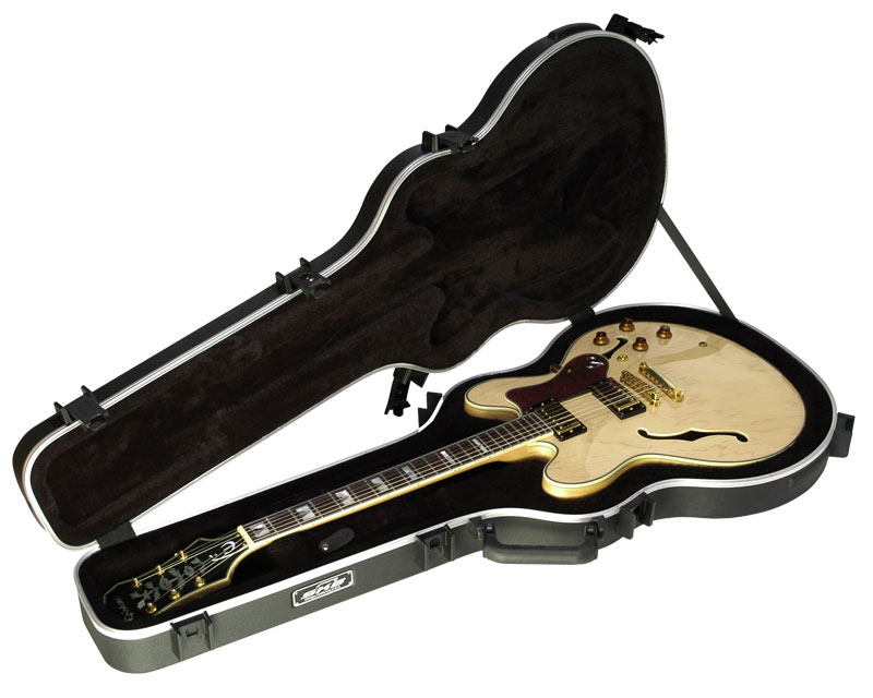 SKB Thin Body Semi-Hollow Guitar Case SKB-35 エレキギター用ハードケース[セミアコ][Electric Guitar]｜ギタープラネット