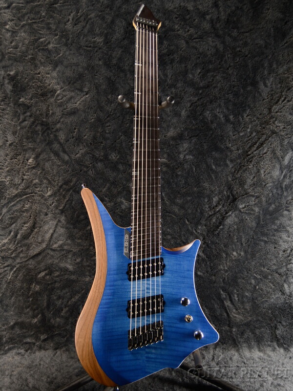 楽天市場】BLACKAT Guitars HHD 7 -Light Blue- 新品[Headless