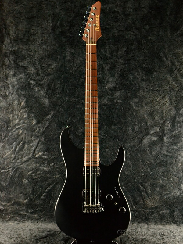 Ibanez エレキギター 黒 Ibanez / Iron Label Series RGIXL7-BKF (Black Flat