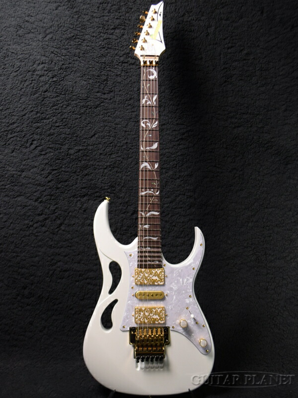 【新品未使用】 Ibanez pia 3761 エレキギター ハードケース付き Ibanez PIA3761-SLW [Paradise in Steve Vai new signature