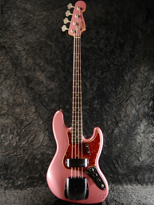 楽天市場 Premium Outlet Fender Custom Shop Mbs 1962 Jazz Bass Journeyman Relic By Dennis Galuszka Burgundy Mist Metallic 新品 フェンダーカスタムショップ デニス ガルスカ ジャズ ベース Pink ピンク バーガンディミスト Electric Bass エレキベース