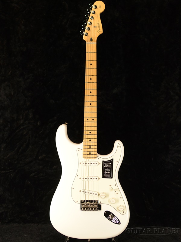 楽天市場】Fender Player Stratocaster HSS -Polar White/Maple- 新品 