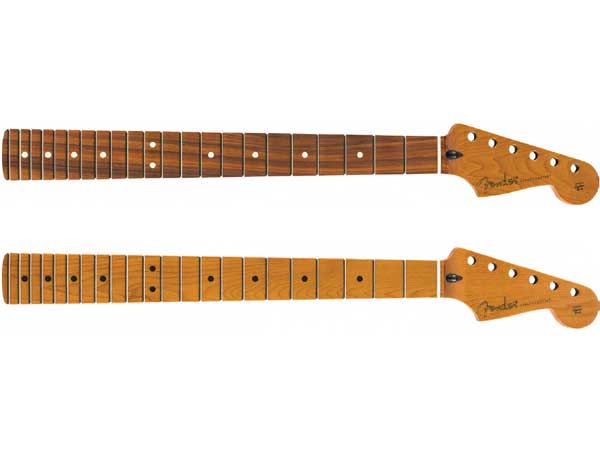 楽天市場】Fender Roasted Maple Stratocaster Neck -Narrow Tall 