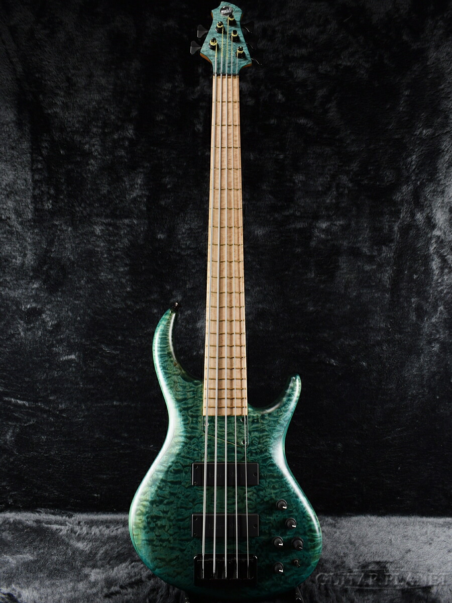 エレキベース 最安価格 534 21 Mtd Quilted Bass エレキベース 新品 エムティーディー キルテッドメイプル ターコイズ 5strings 5弦 Electric Turquoise Back Top Alder Maple Xtemas Com Br