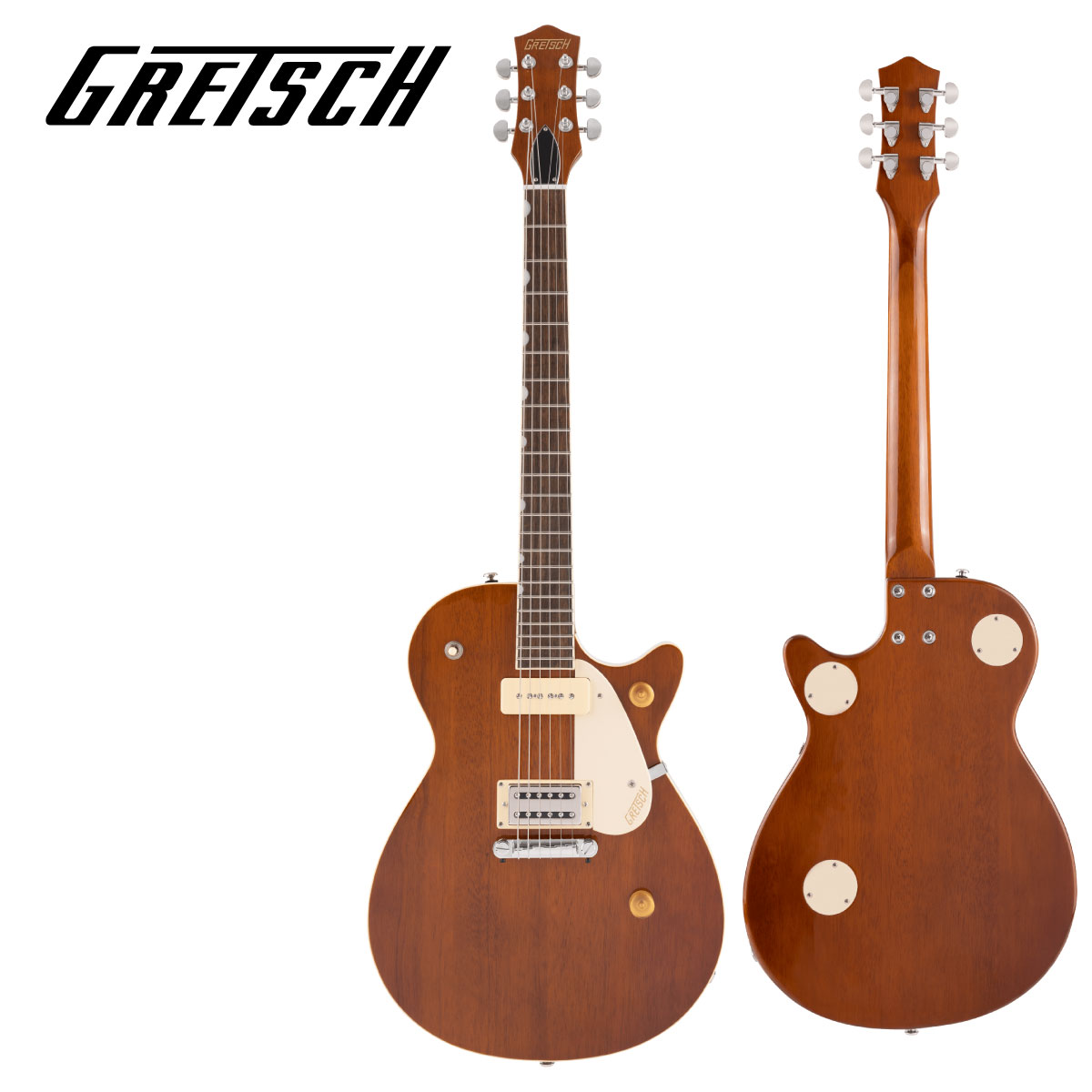 Streamliner Gretsch G2215 P90 Stain Guitar エレキギター ギタープラネット 次回入荷分 予約受付中 ギター Gretsch Single Junior ギター ベース Jet Club Barrel 新品 グレッチ ジェット Brown ブラウン 茶 Electric