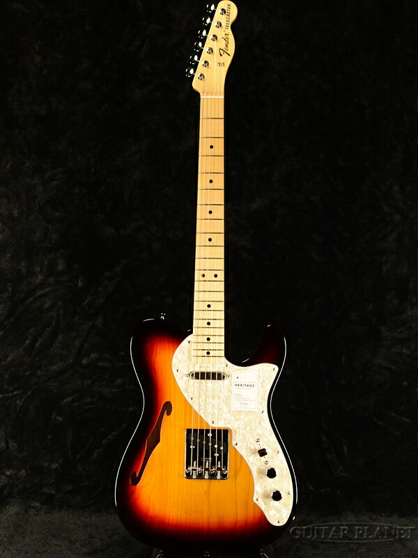 マスビル印・超レアネック＋ブリット・ダニエル ボディ他、シンライン エレキギター】-Fender-幅広いファン層を誇るブリット・ダニエル